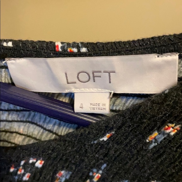 Sleeveless navy dress-Loft - Picture 4 of 4